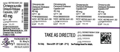 841 (Omeprazole 60760 841 30)